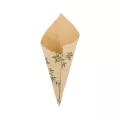 Cone papier ingraissable Kraft 70g 16x20cm